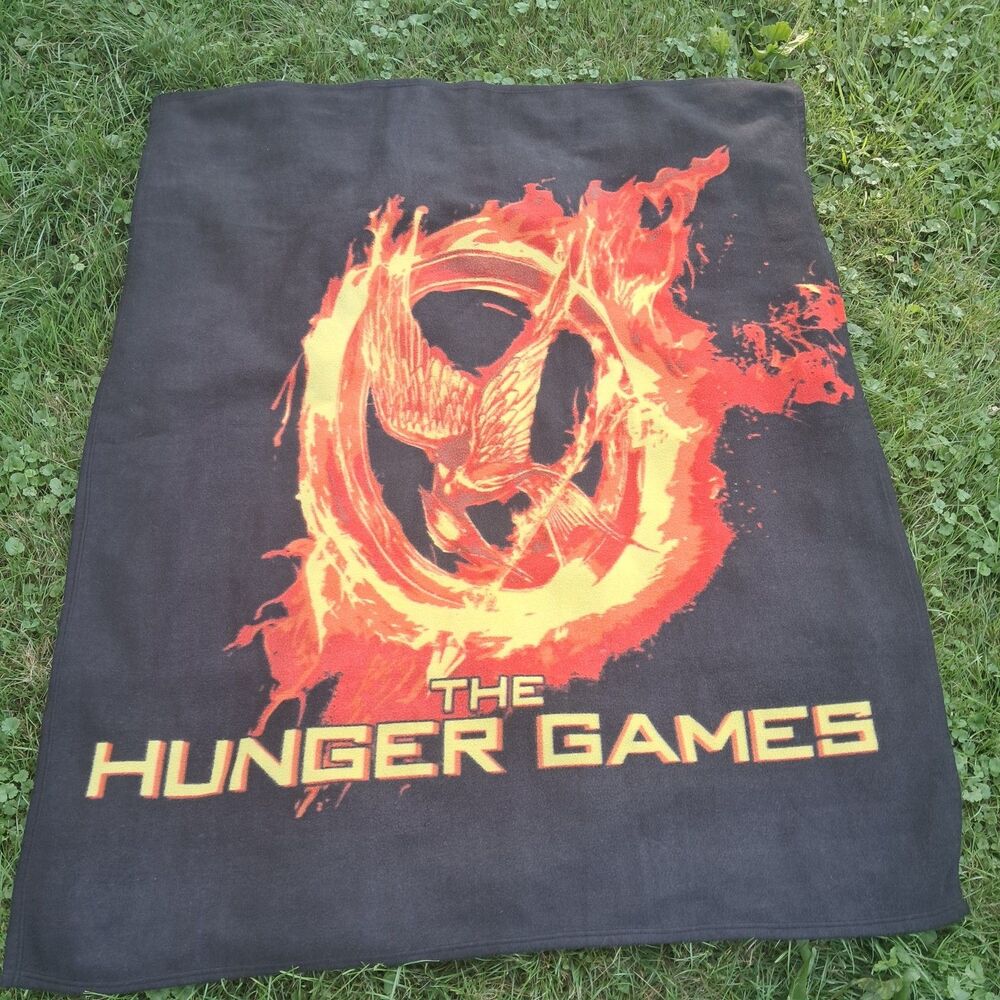 Original Licensed The Hunger Games 2012 Neca Fleece Blanket Throw Lions Gate